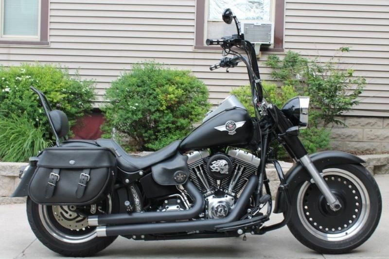 Saddlebags for deals harley fatboy